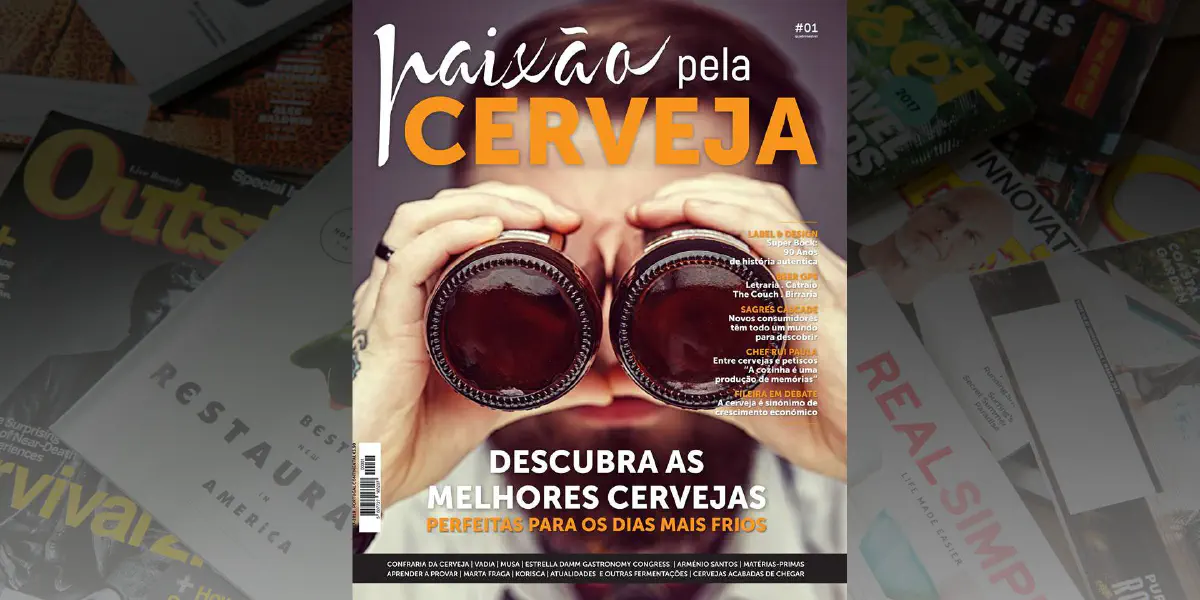 Chega às bancas a revista portuguesa dedicada à Cerveja