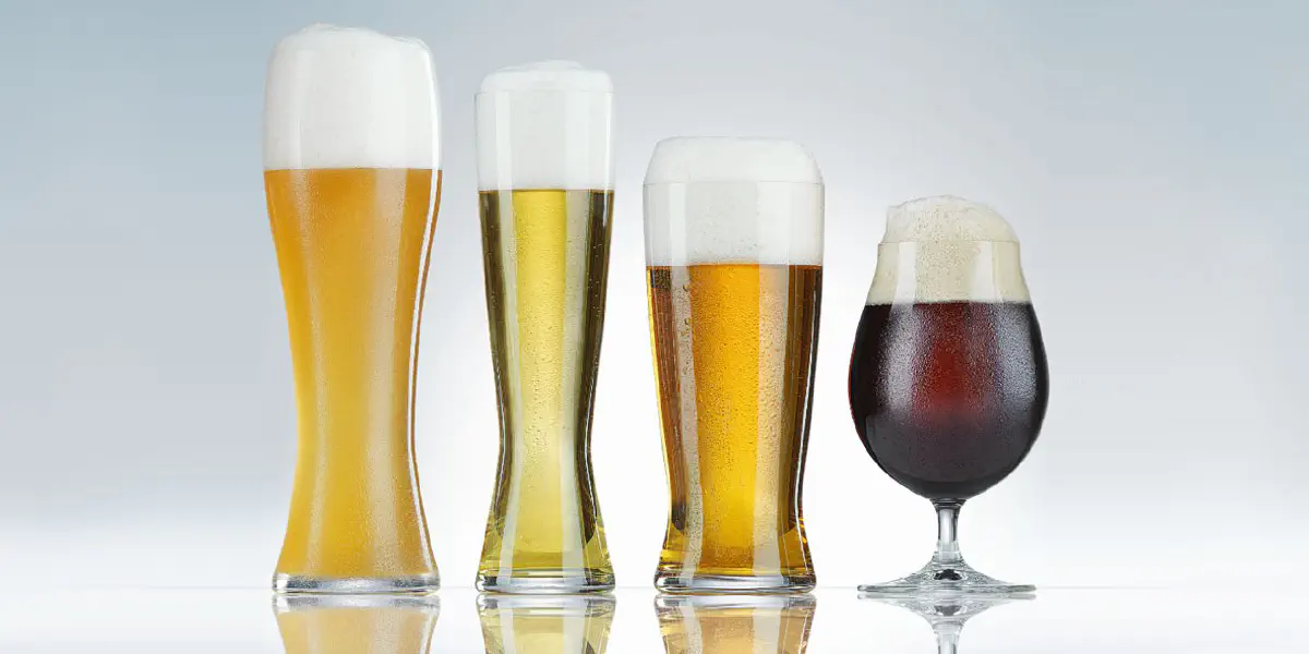 O formato dos copos de cerveja: estética ou função?