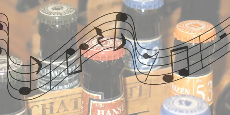A música influencia o sabor da cerveja