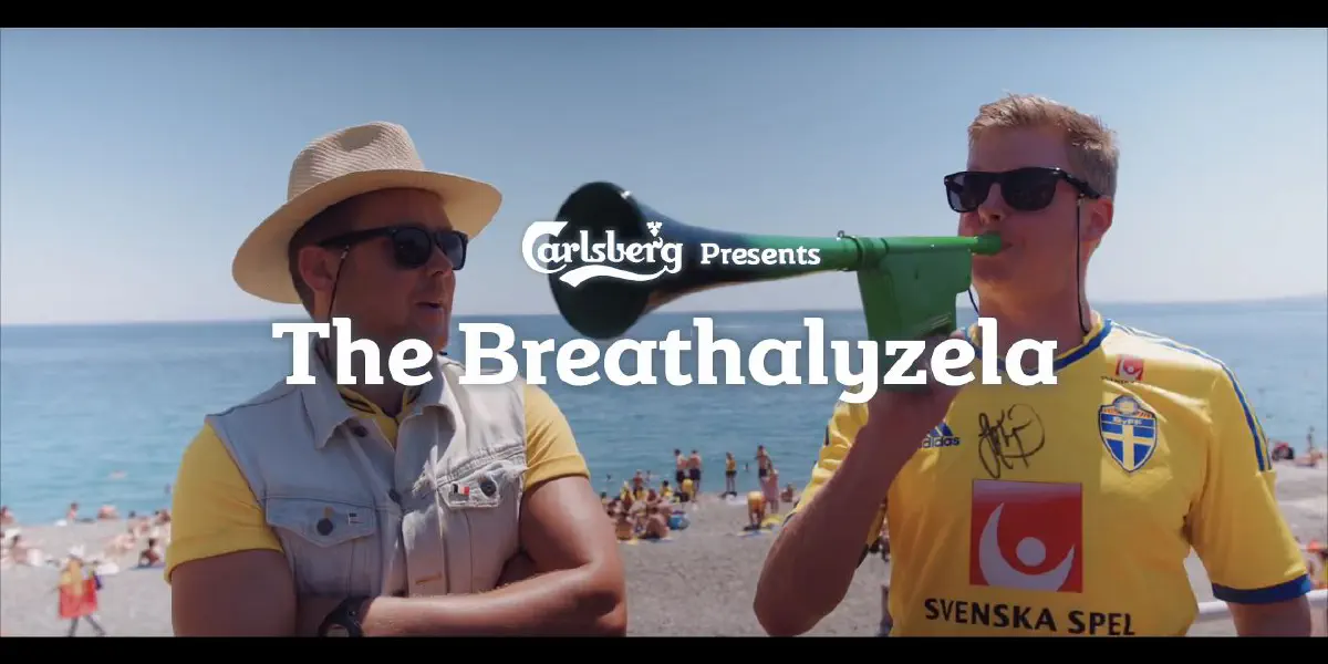 Breathalyzela, a vuvuzela sensível ao nível de álcool consumido