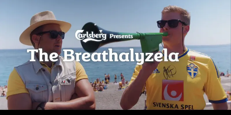 Breathalyzela, a vuvuzela sensível ao nível de álcool consumido