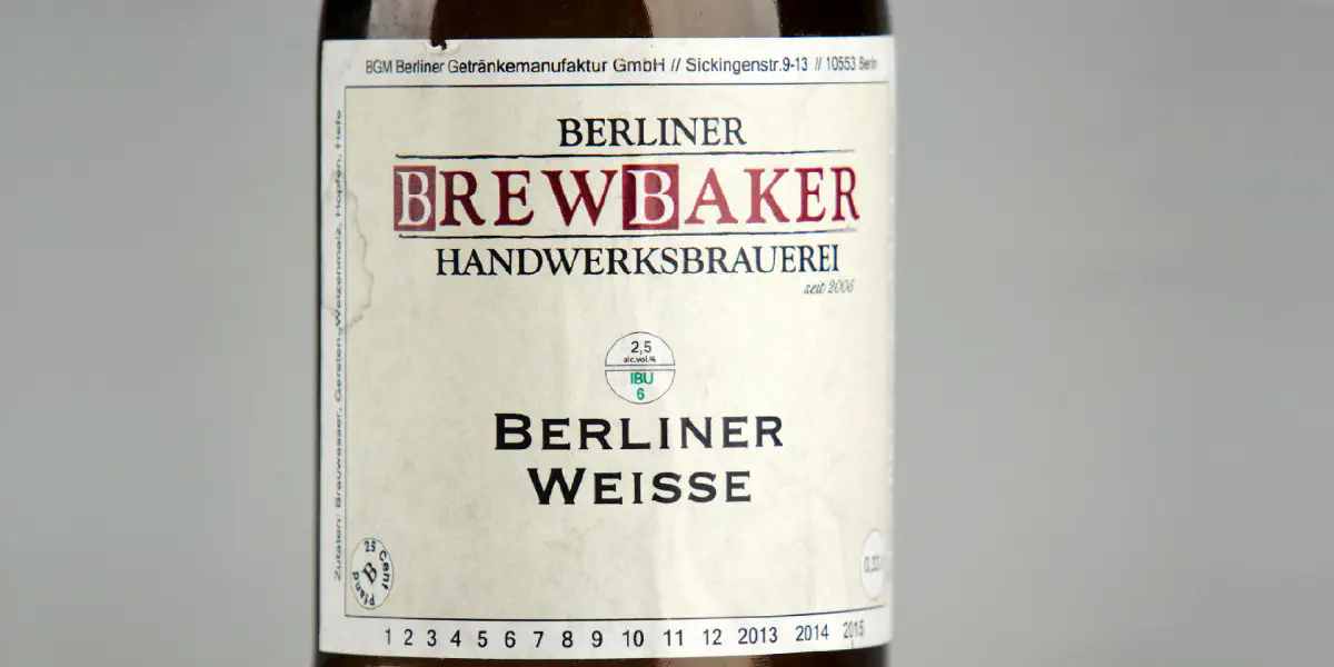 Brewbaker Berliner Weisse