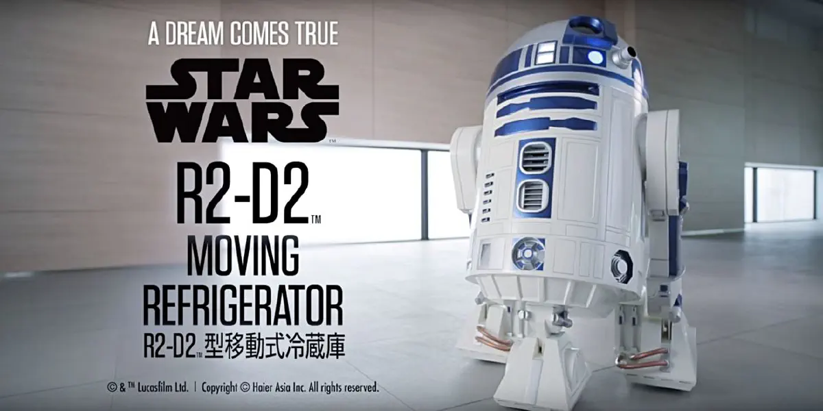 Star Wars: um R2-D2 que lhe traz cerveja gelada