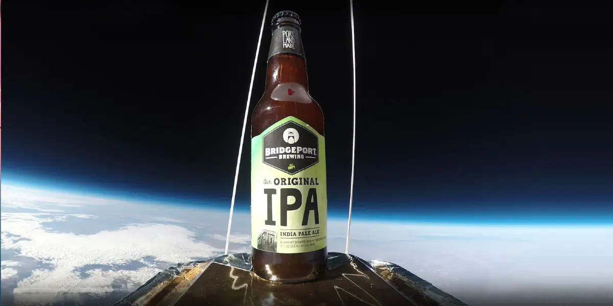Cervejaria norte-americana envia uma cerveja para o espaço