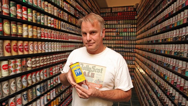 Colleccao de latas de Jeff Lebo