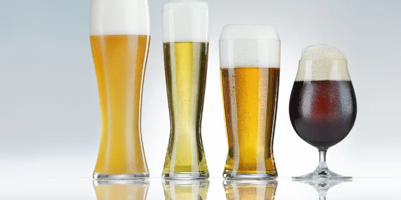O formato dos copos de cerveja: estética ou função?
