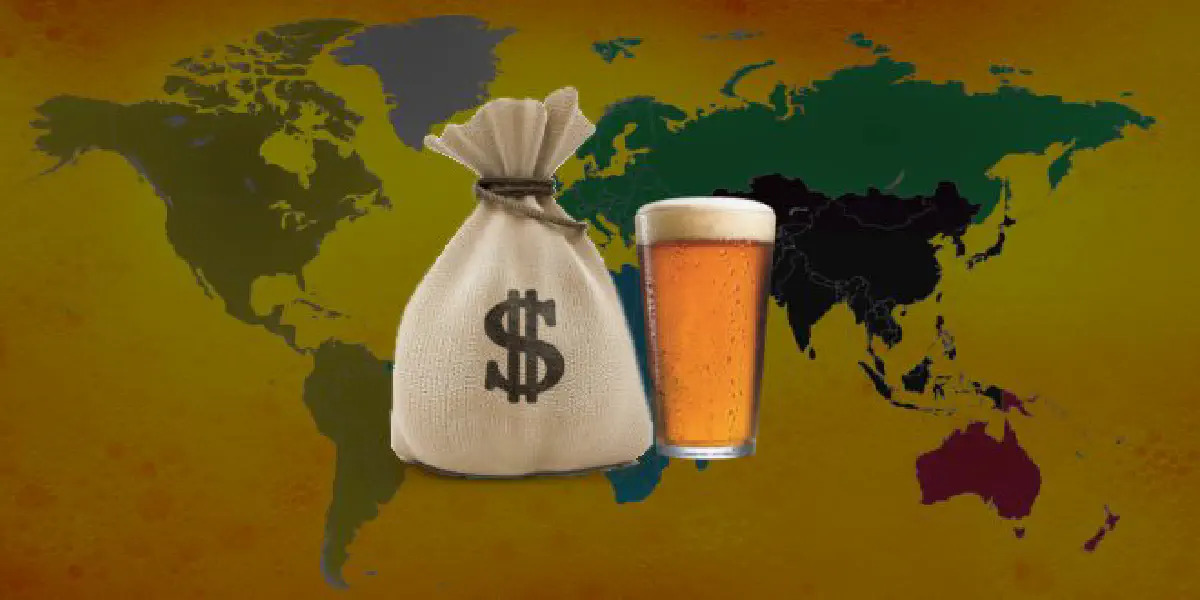 O preço da cerveja no mundo